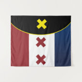 Lmanburg-Flagge Wandteppich (Vorderseite (Horizontal))