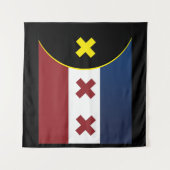 Lmanburg-Flagge Wandteppich (Vorderseite (Horizontal))