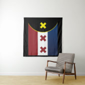 Lmanburg-Flagge Wandteppich (Beispiel (Horizontal))