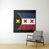 Lmanburg-Flagge Wandteppich (Beispiel)