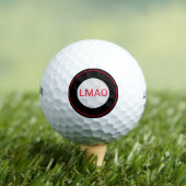 LMAO Humour Golf Ball (Insitu T-Shirt)