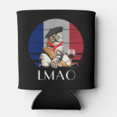 LMAO Le Meow French Cat Dosenkühler (Rückseite)