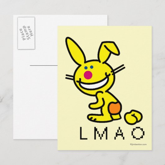 LMAO POSTKARTE (Vorne/Hinten)