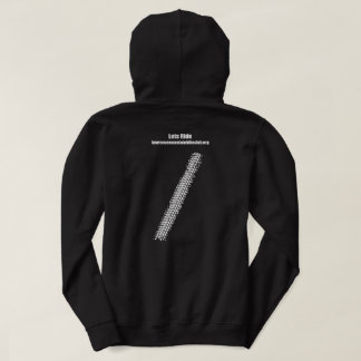 LMBC Hoodie mit "Let's ride" auf der Rückseite