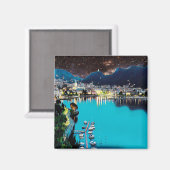 LMD001 COMO - See - Lombardei - Italien - Kühlschr Magnet (Vorderseite/Rückseite)