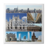 LMD004 MAILAND, Mailand, Kathedrale, Fliese (Vorderseite)