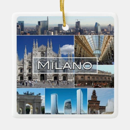 LMD004 MAILAND, Mailand, Kathedrale, Keramikornament (Vorderseite)