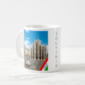 LMD011 MAILAND, Piazza del Duomo Kathedrale, Kaffeetasse (Vorderseite Links)