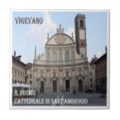 LMD025 VIGEVANO, Kathedrale St. Ambrogio, Fliese (Vorderseite)