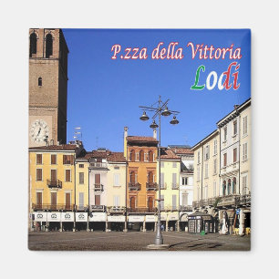 LMD065 LODI Piazza della Vittoria, Italien, Kühlsc Magnet