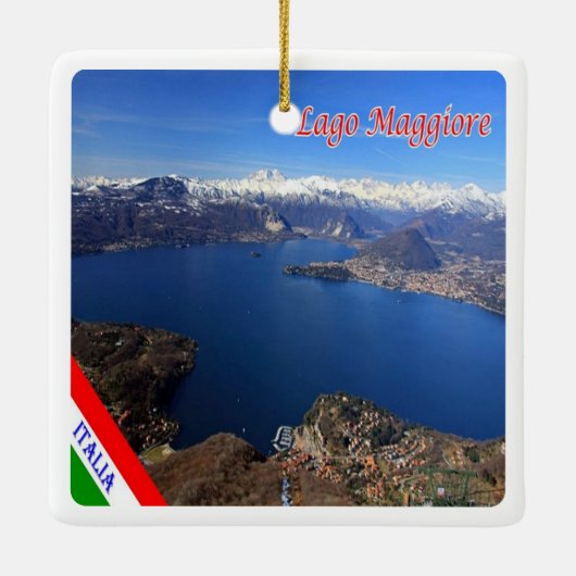 LMD077 LAKE MAGGIORE, Italien, Keramikornament (Rückseite)