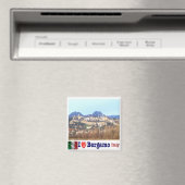 LMD108 BERGAMO, I Liebe, Italien, Kühlschrank Magnet (In Situ (Geschirrspüler))