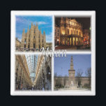 LMD117-MAILAND-Mosaik, Lombardei, Italien, Kühlsch Magnet<br><div class="desc">Hier finden Sie das Andenken Ihres Urlaubs. Diese Kategorie enthält Kühlschrankmagnet von vielen Standorten in Europa. (LMD117 MILAN-Mosaik, Lombardei, Italien, Kühlschrankmagnet). Erleben Sie Freunde und Verwandte mit den einzigartigen Souvenirs von Ihrer großartigen Reise. Probier uns! #LeoPepeDesign - milan vittorio emanuele gallery, frattanza schloss theater la scala, piazza del duomo kathedral...</div>