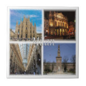 LMD117 MILAN-Mosaik, Lombardei, Italien, Fliese (Vorderseite)