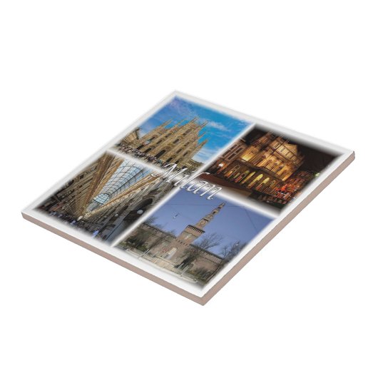 LMD117 MILAN-Mosaik, Lombardei, Italien, Fliese (Seite)