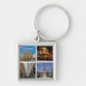 LMD117 MILAN-Mosaik, Lombardei, Italien, Schlüsselanhänger (Vorne)