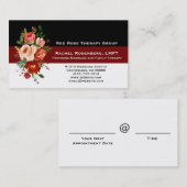 LMFT - lizenzierter Ehe- und Familientherapeut Visitenkarte (Vorne/Hinten)