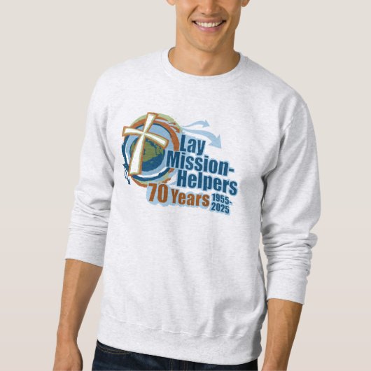 LMH 70 Jahre Jubiläum Sweatshirt Men/Unisex (Vorderseite)