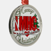LMHC CHRISTMAS Lizenzierter Berater für psychische Ornament Aus Metall (Rechts)