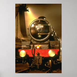 LMS Jubilee Alberta wird von einem Kohlenturm über Poster