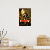 LMS Jubilee Alberta wird von einem Kohlenturm über Poster (Küche)