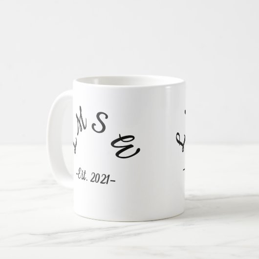 LMSW est. 2021 Kaffeetasse (Vorderseite Links)