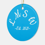 LMSW est. 2021 Keramik Ornament (Links)