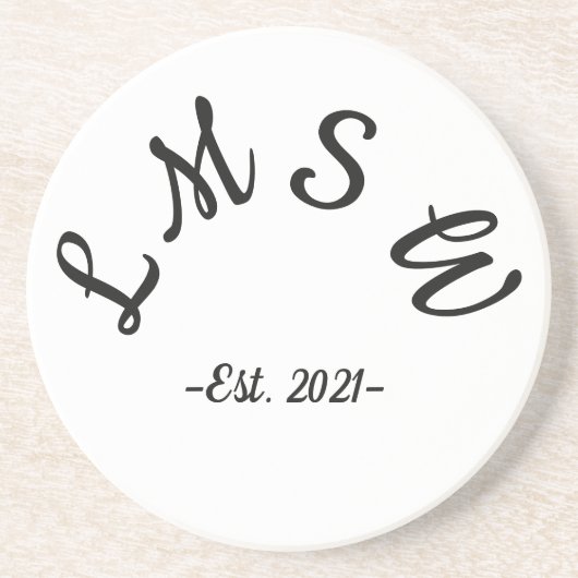 LMSW est. Stone Untersetzer 2021 (Vorne)