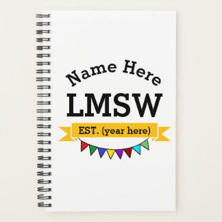 LMSW-Geschenk lizenzierter Master-Sozialarbeiter Planer