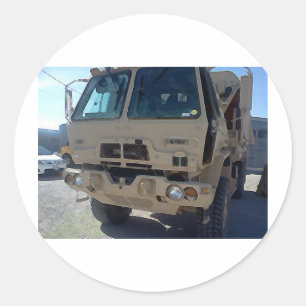 LMTV AMERICAN MILITARY RUNDER AUFKLEBER