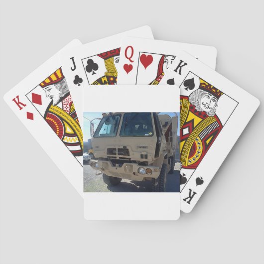 LMTV AMERICAN MILITARY SPIELKARTEN (Rückseite)