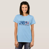 LNB Women's Ringer-T-Shirt T-Shirt (Vorne ganz)