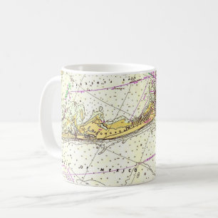 Lnboat Key Seekarte Tasse