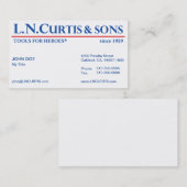 LNCS Visitenkarte (Vorne/Hinten)