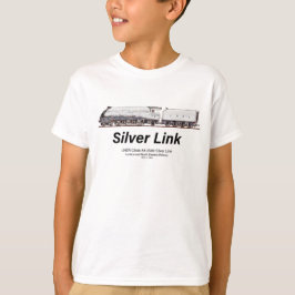 LNER Class A4 2509 Silver Link Steam Locomotive  T-Shirt