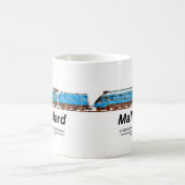 LNER Class A4 4468 Mallard - Fastest Steam Loco Kaffeetasse (Mittel)