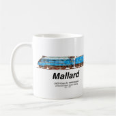 LNER Class A4 4468 Mallard - Fastest Steam Loco Kaffeetasse (Links)