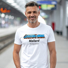 LNER Class A4 4468 Mallard - Fastest Steam Loco T-Shirt