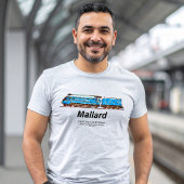 LNER Class A4 4468 Mallard - Fastest Steam Loco T-Shirt