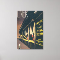LNER Das fliegende Scotsman Vintage Travel Poster
