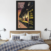 LNER ~ Der fliegende Schotte Leinwanddruck (Insitu (Schlafzimmer))
