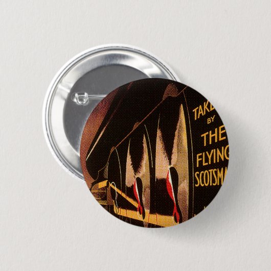 LNER Flying Scotsman Button (Vorne & Hinten)