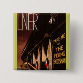LNER Flying Scotsman Button (Vorderseite)