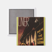 LNER Flying Scotsman Magnet (Vorderseite/Rückseite)