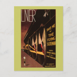 LNER Flying Scotsman Postkarte