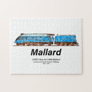 LNER-Klasse A4 4468 Mallard - Schnellste Dampflok Puzzle