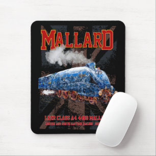 LNER Klasse A4 Mallard Lokomotive Union Jack Flag Mousepad