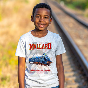 LNER Klasse A4 Mallard Lokomotive Union Jack Flag T-Shirt