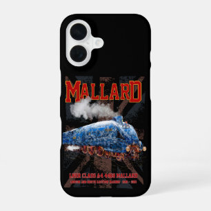 LNER-Klasse-A4-Mallard-Lokomotive Union Jack-Flagg iPhone 16 Hülle