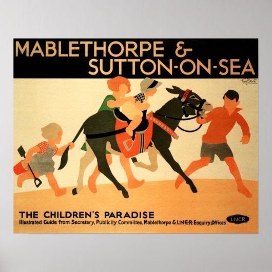 LNER MABLETHORPE & SUTTON AUF SEEFAHRT POSTER (Vorne)